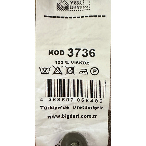 Big Dart Button Down Long Sleeve Blouse Medium-Large Pink Multi-Color‎ - Picture 4 of 6